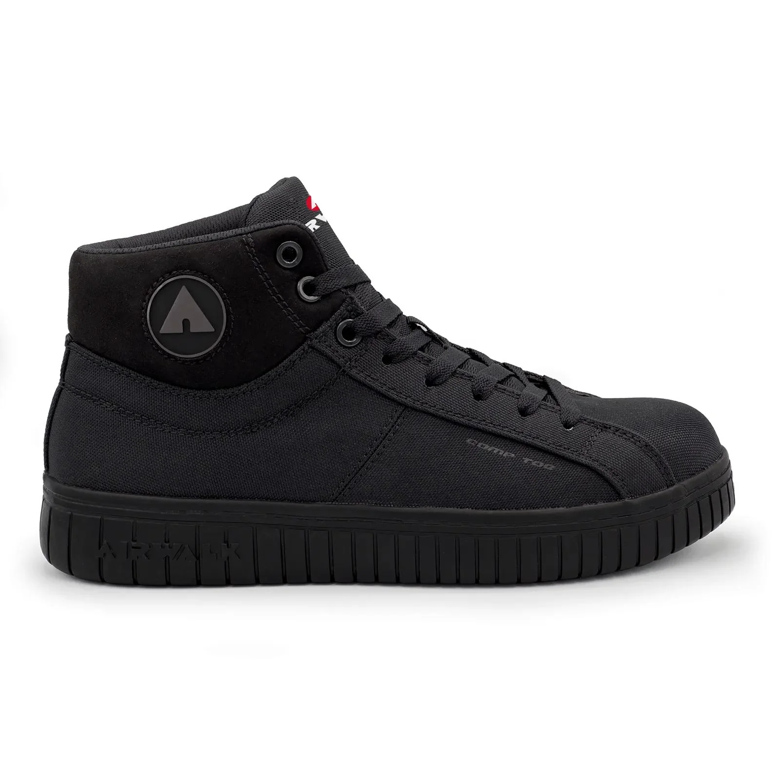 Deuce Mid Composite Toe Work Boots – Black/Black
