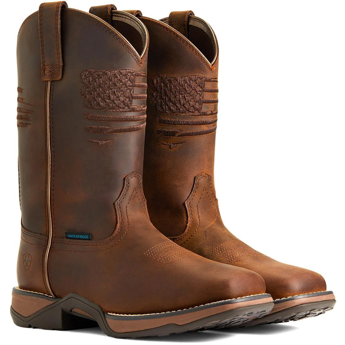 Anthem Patriot Women's Waterproof Composite Toe Work Boot - Brown