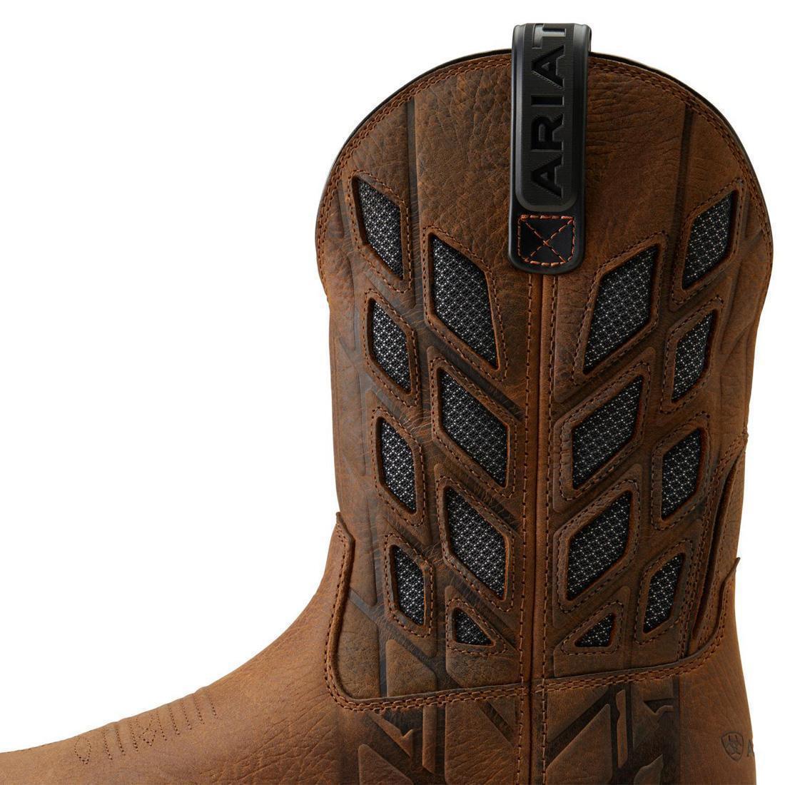 Big Rig Tread VentTEK Composite-Toe Work Boot Earth - Image 8
