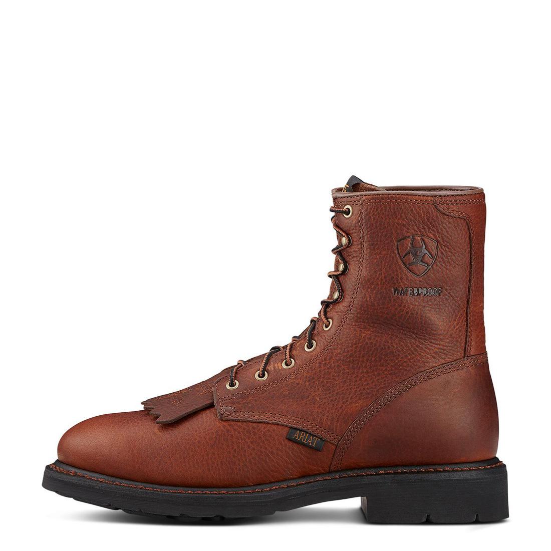 Cascade 8 inch Soft-Toe Waterproof Boot Sunshine - Image 5