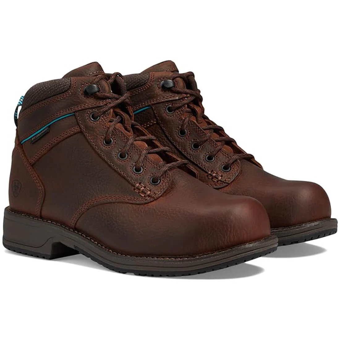 Casual Work Mid Lace SD Women's Composite Toe Work Boot - Brown