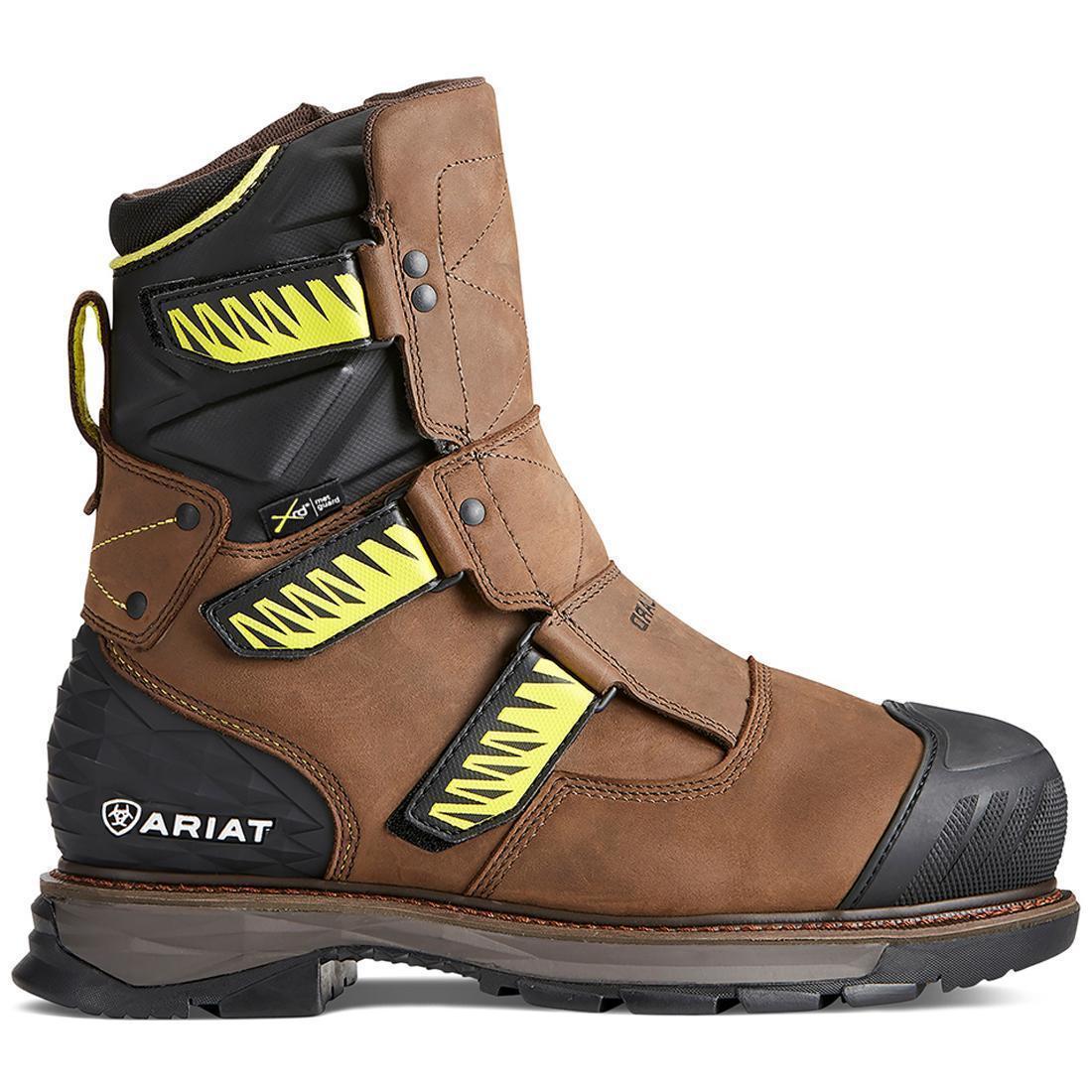 Catalyst VX 8 inch Composite-Toe Waterproof MetGuard Work Boot Oily Distressed Brown