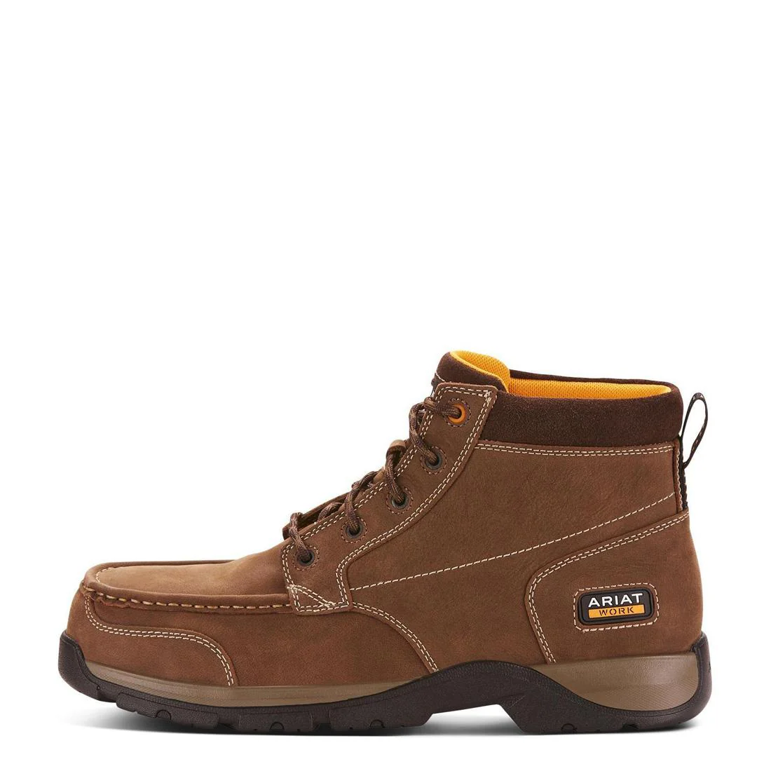 Edge LTE Composite-Toe Chukka Work Boot Dark Brown - Image 2