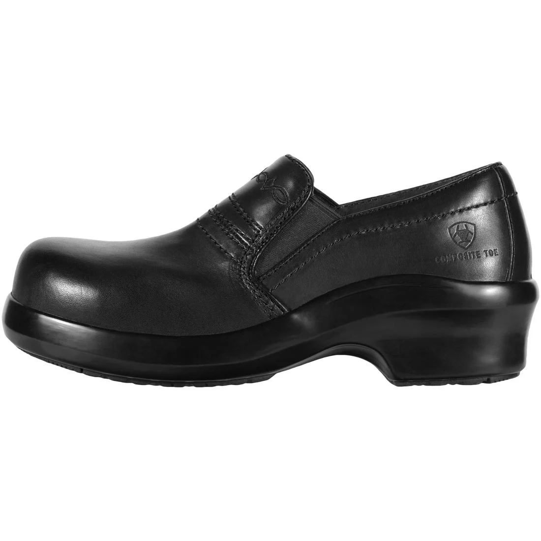 Expert Safety Clog SD Women's Composite Toe - Black - Image 6