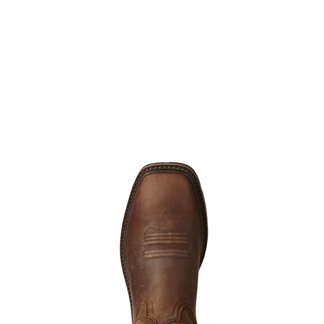Groundbreaker Steel-Toe Wide Square Toe Work Boot Brown - Image 4