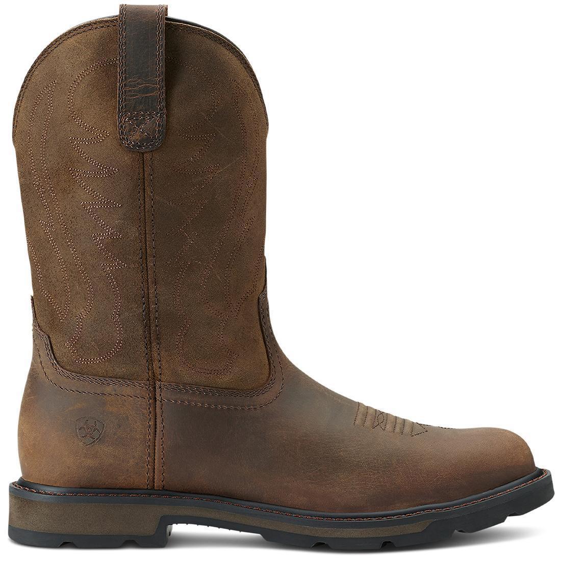 Groundbreaker Soft-Toe Boot Brown