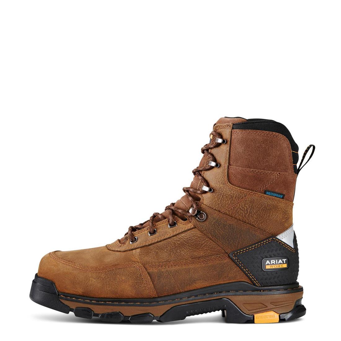 Intrepid 8 inch Composite-Toe Waterproof Work Boot Rye Brown - Image 6
