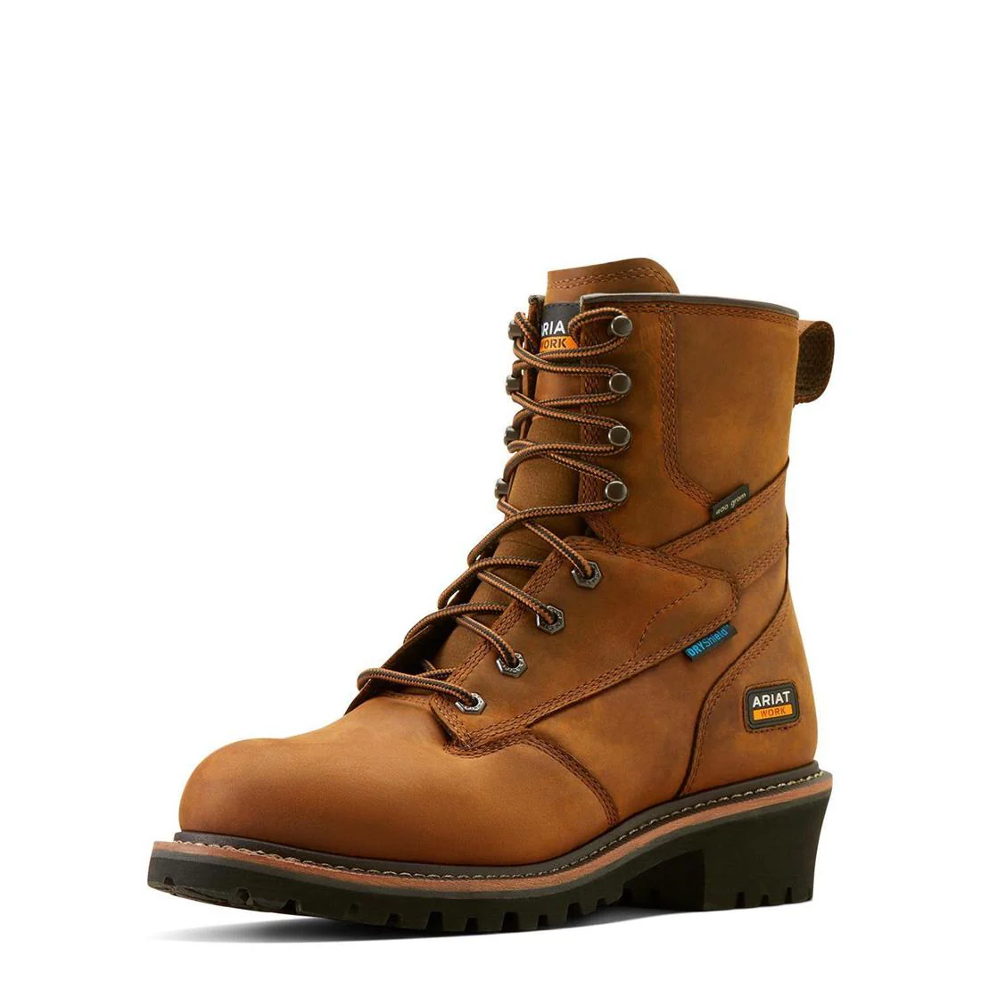 Logger Shock Shield Soft-Toe Waterproof Insulated Boot Copper Brown - Image 7