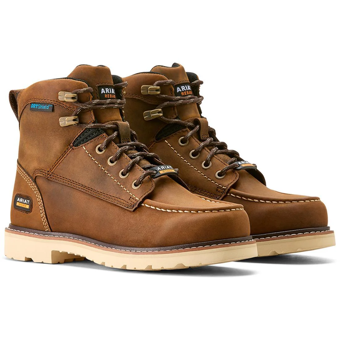 Rebar Lift Women's Waterproof Work Boot - Brown