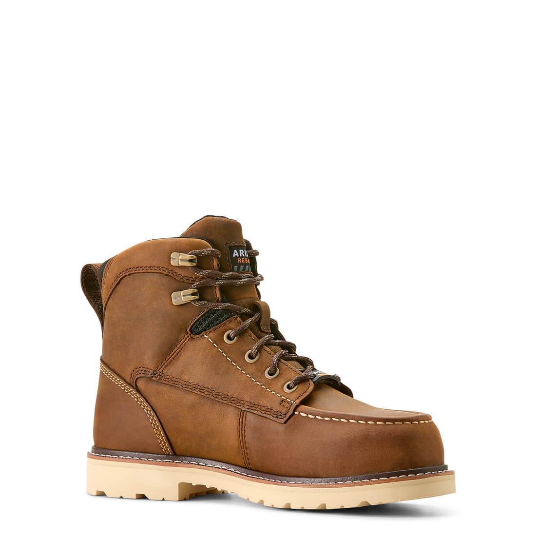 Rebar Lift Women's Waterproof Composite Toe Work Boot - Brown - Image 2
