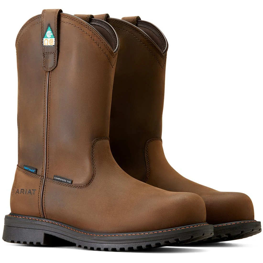 RigTEK Composite-Toe CSA Waterproof Work Boot Oily Distressed Brown