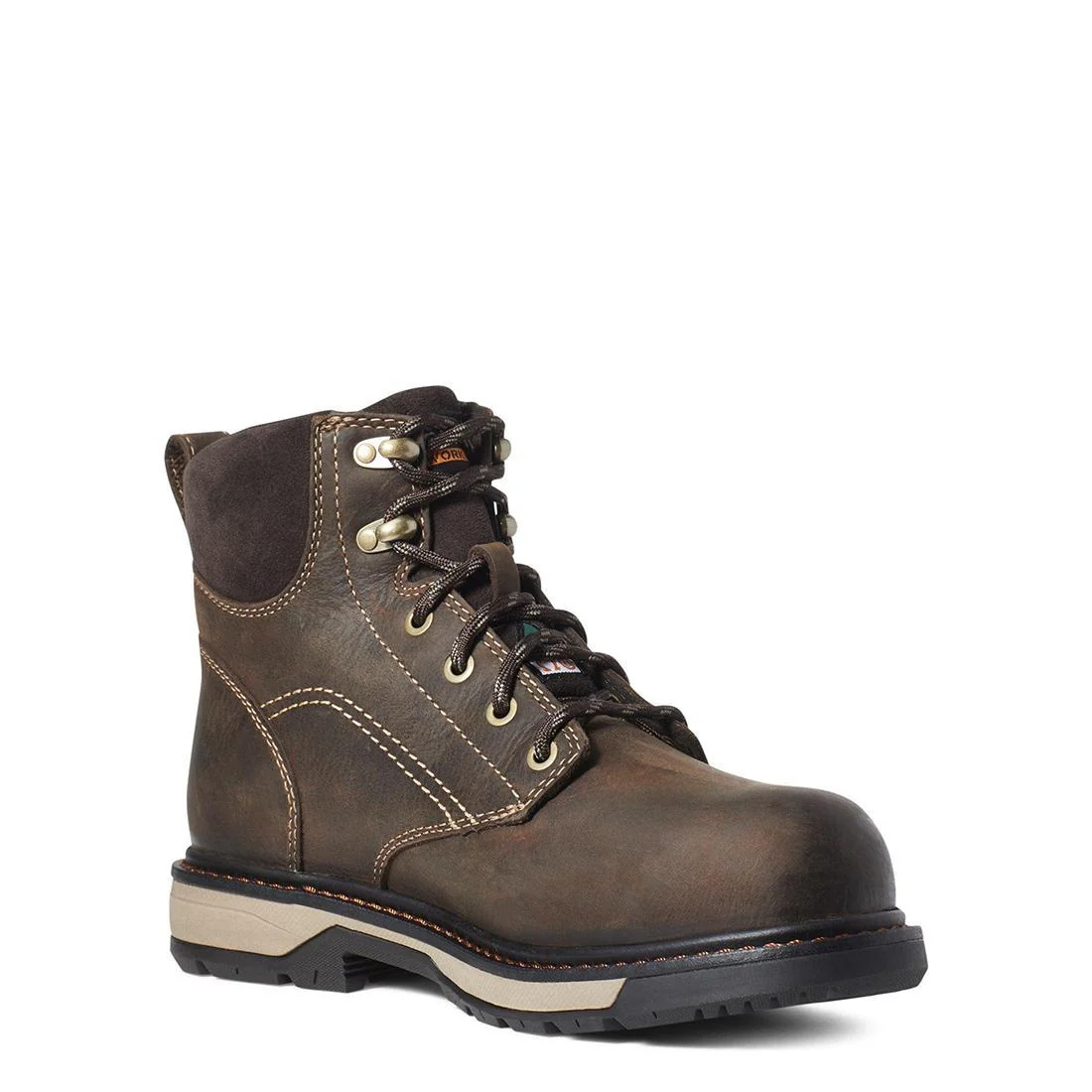 Riveter 6" Women's CSA Waterproof Composite Toe Work Boot - Brown - Image 5