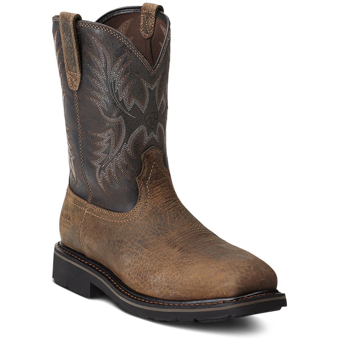 Sierra Steel-Toe Puncture Resistant Work Boot Earth - Image 2