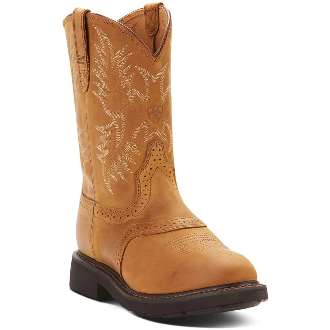 Sierra Saddle Soft-Toe Boot Aged Bark - Image 2