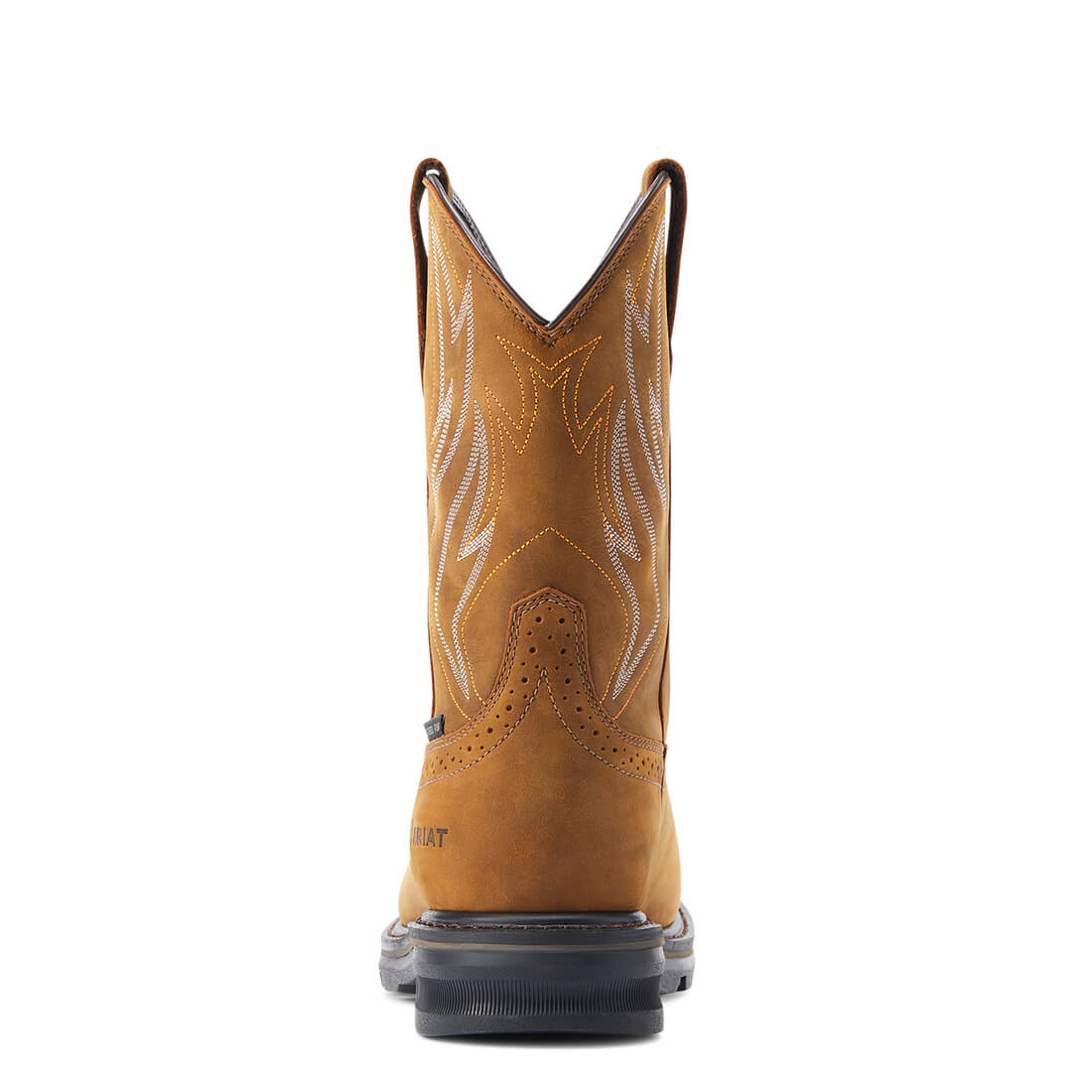 Sierra Shock Shield Steel-Toe Waterproof Work Boot Distressed Brown - Image 5