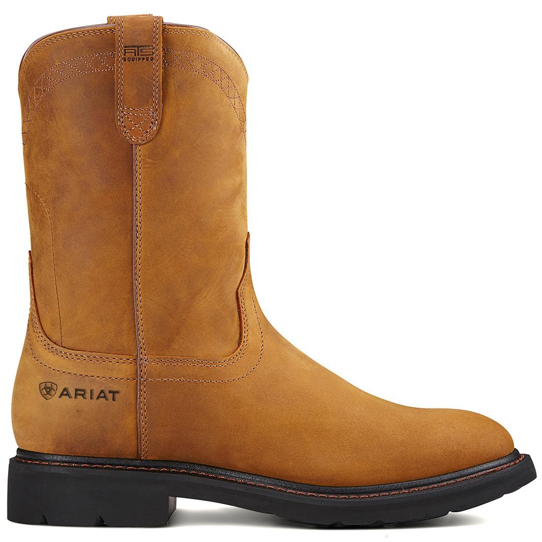 Sierra Soft-Toe Boot Aged Bark
