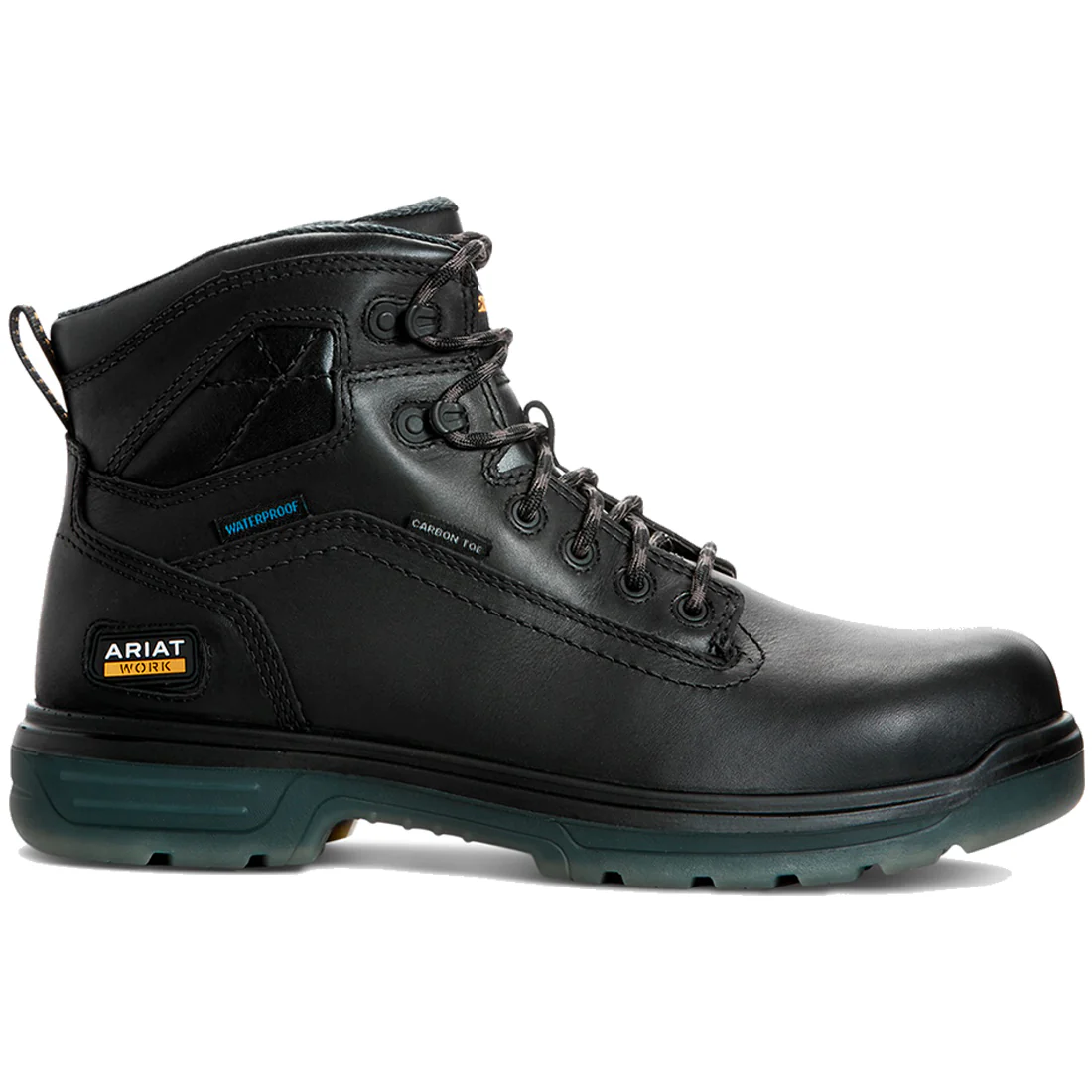 Turbo 6 inch Carbon-Toe CSA Waterproof Work Boot Black