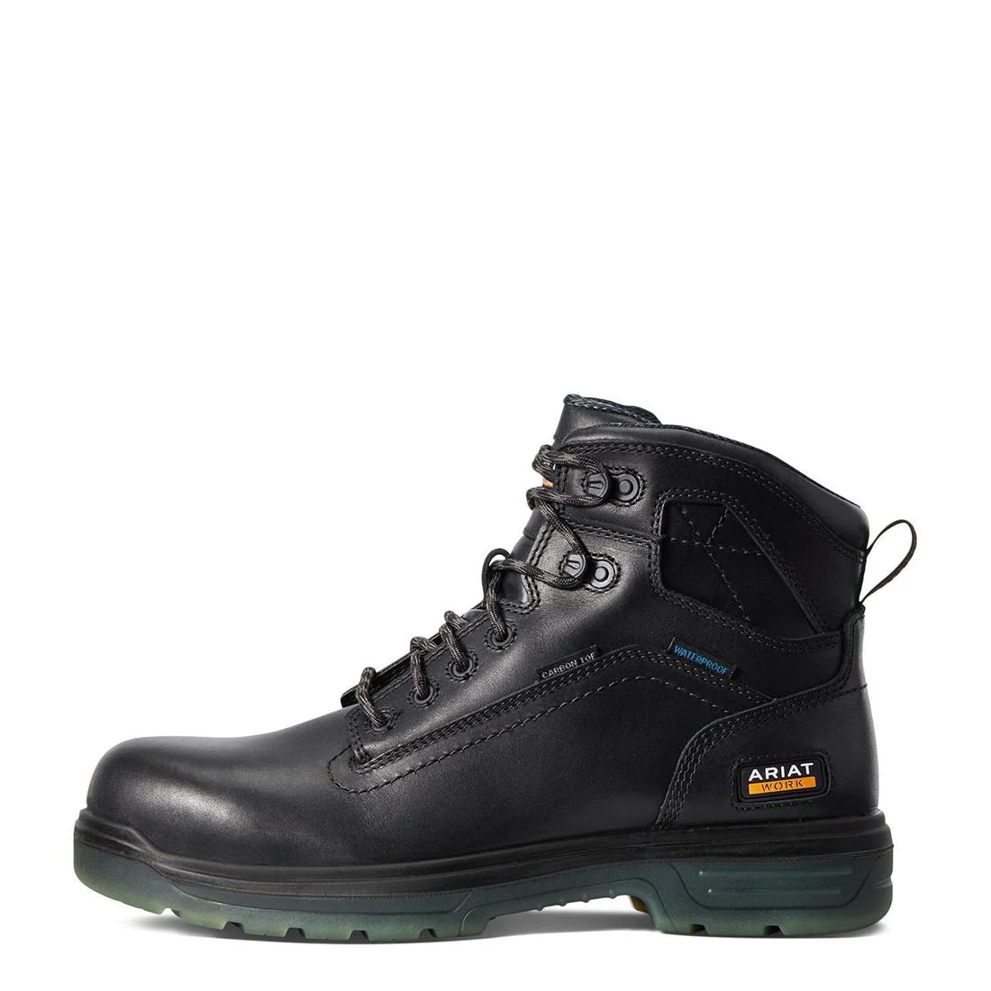 Turbo 6 inch Carbon-Toe CSA Waterproof Work Boot Black - Image 6
