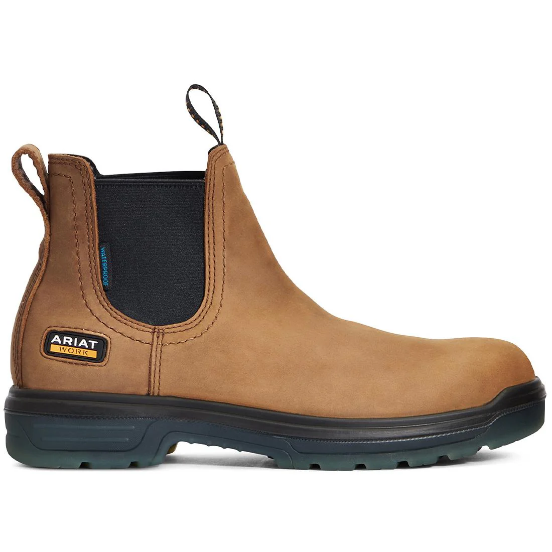 Turbo Soft-Toe Waterproof Chelsea Boot Aged Bark