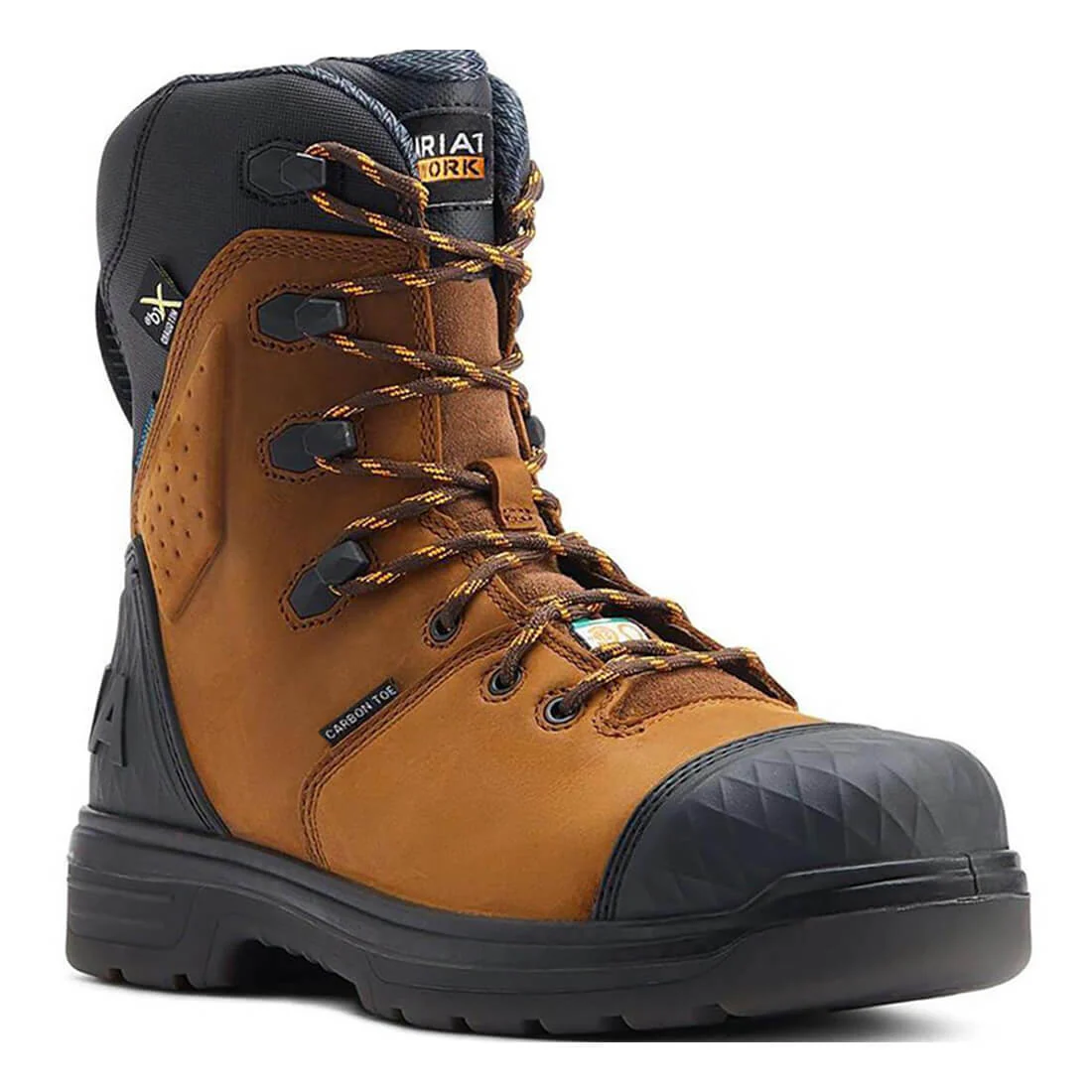 Turbo Outlaw 8 inch Carbon-Toe Waterproof CSA MetGuard Work Boot Barley Brown - Image 2