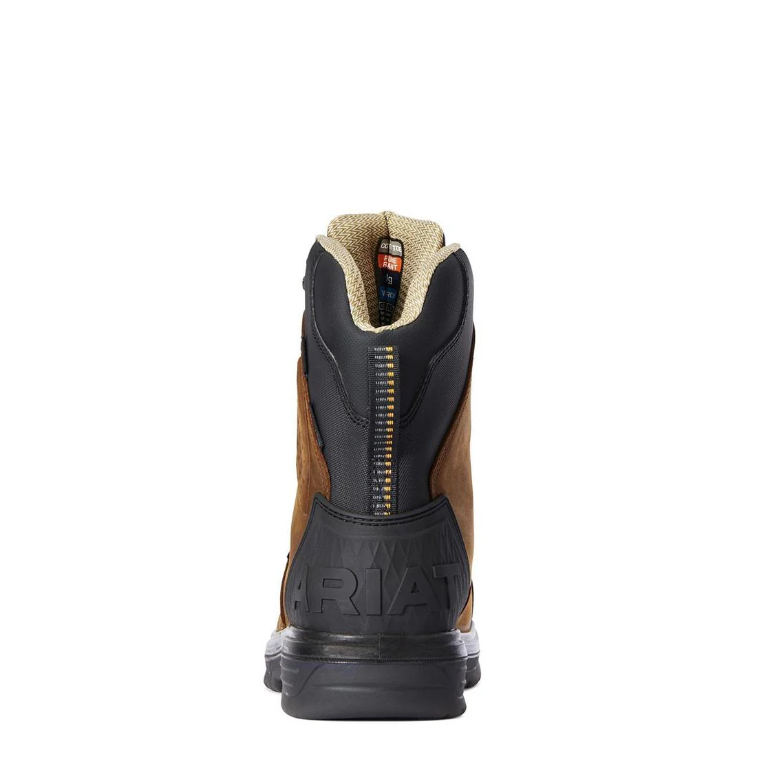 Turbo Outlaw 8 inch Carbon-Toe CSA Waterproof 400g Carbon Toe Work Boot Barley Brown - Image 5