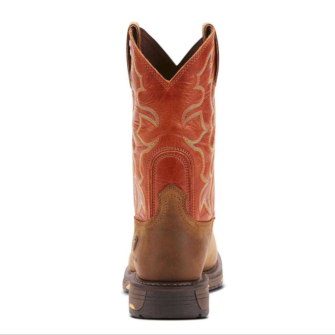WorkHog Steel-Toe Wide Square Toe Work Boot Dark Earth - Image 5