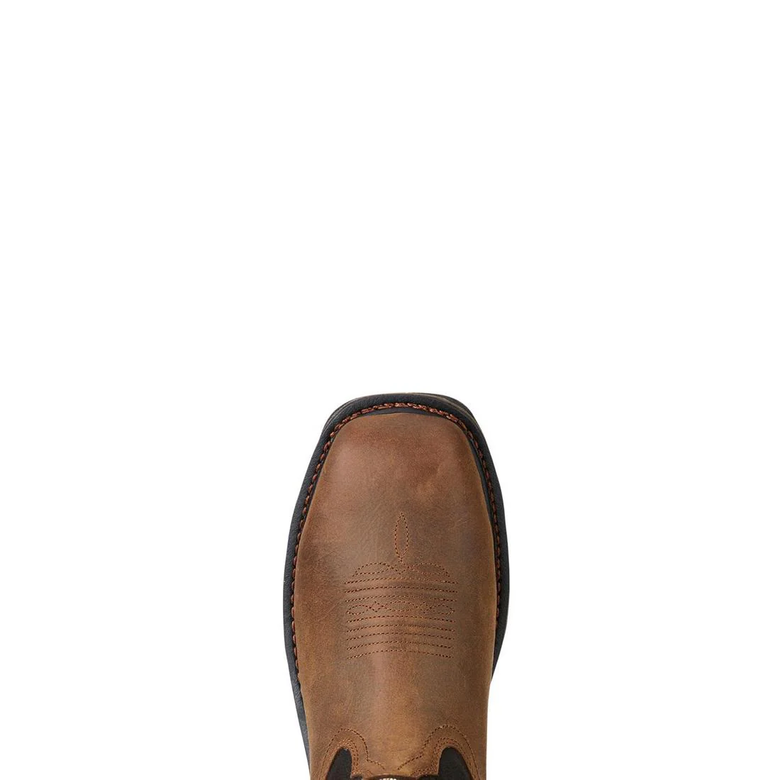 WorkHog Wide Square Toe Waterproof 400g Composite Toe Work Boot Rye Brown - Image 4