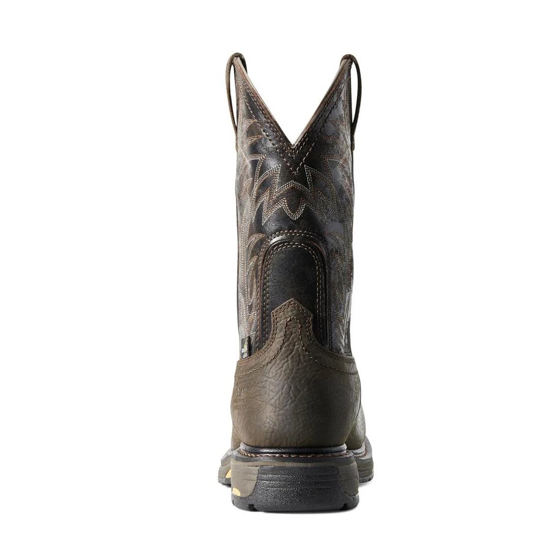 WorkHog Composite-Toe Waterproof MetGuard Wide Square Toe Work Boot Bruin Brown - Image 5