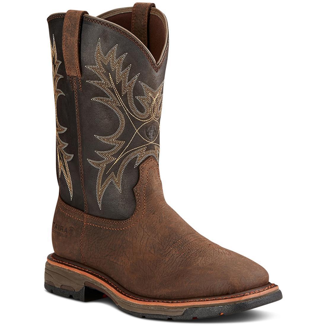 WorkHog Soft-Toe Waterproof Boot Bruin Brown - Image 2