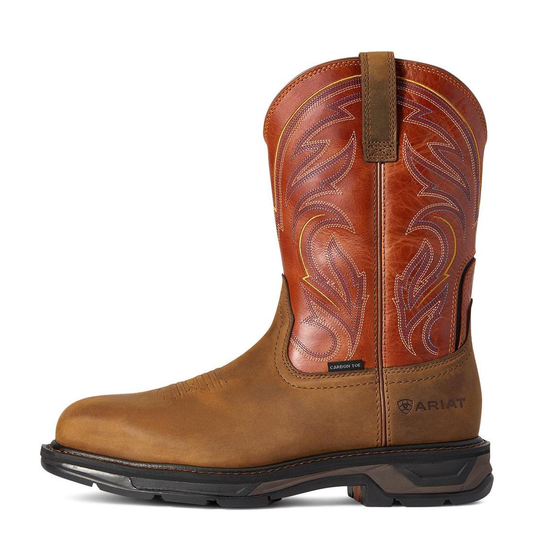 WorkHog XT Cottonwood Carbon Toe Work Boot Dark Earth - Image 6