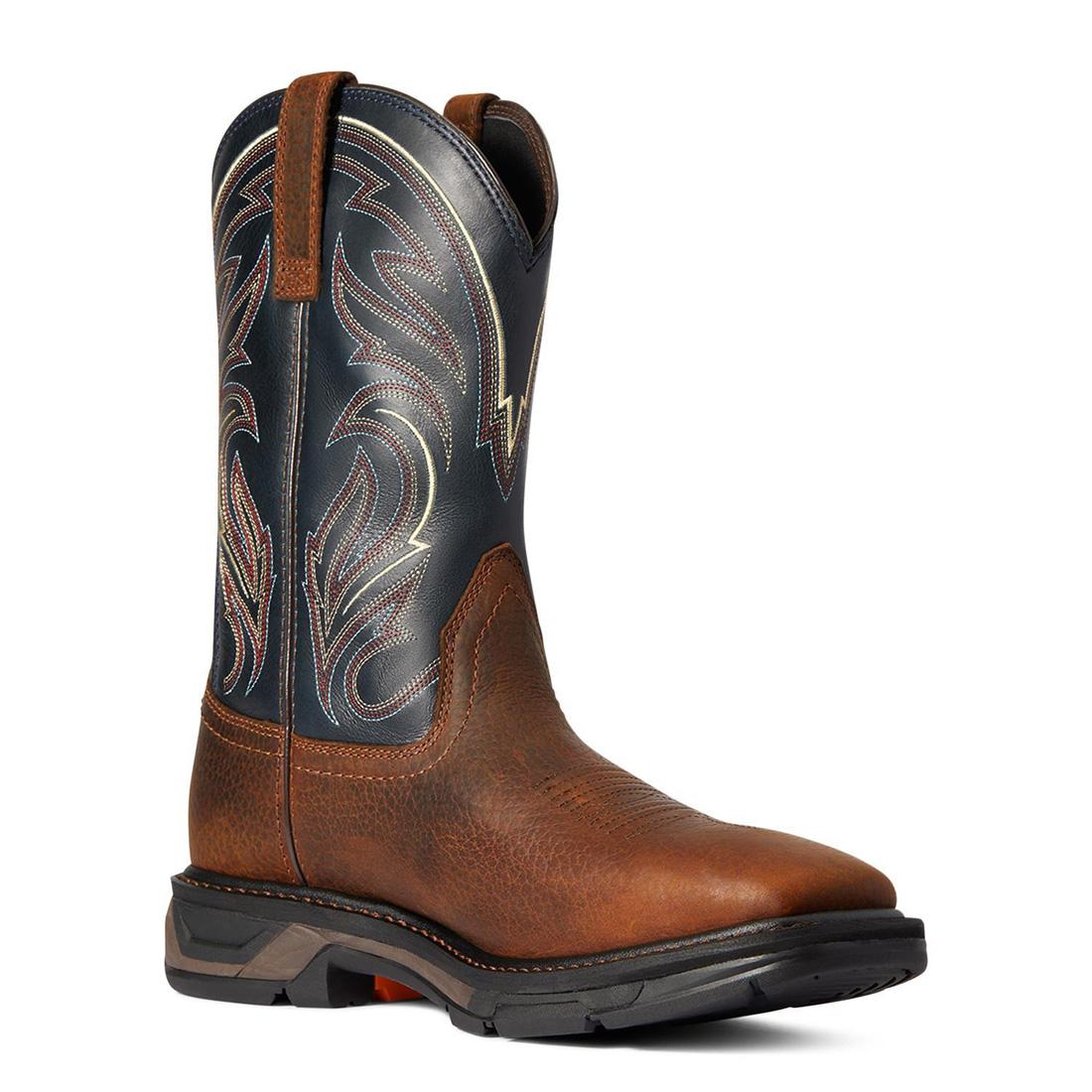WorkHog XT Cottonwood Work Boot Brown Oiled Rowdy - Image 2