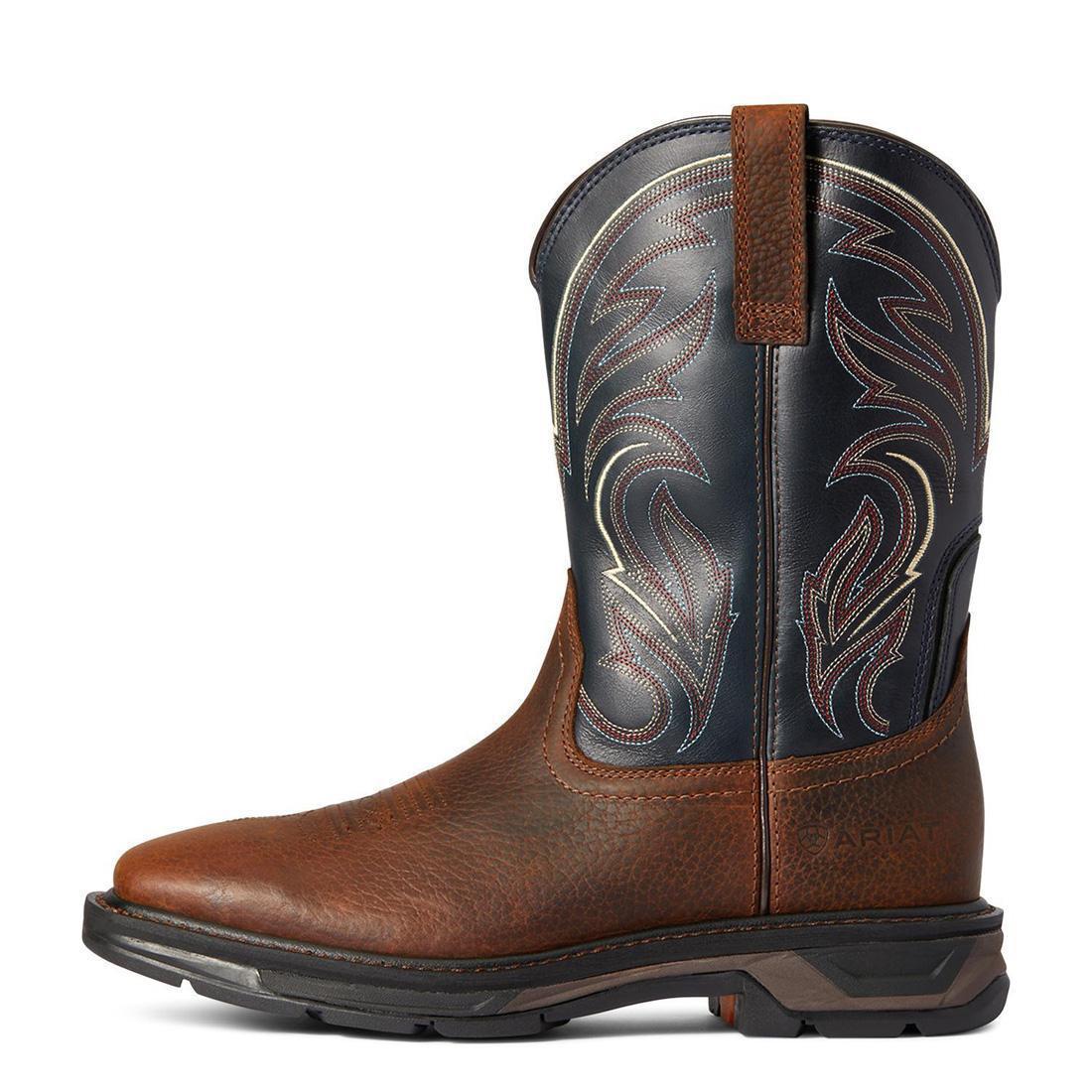 WorkHog XT Cottonwood Work Boot Brown Oiled Rowdy - Image 6