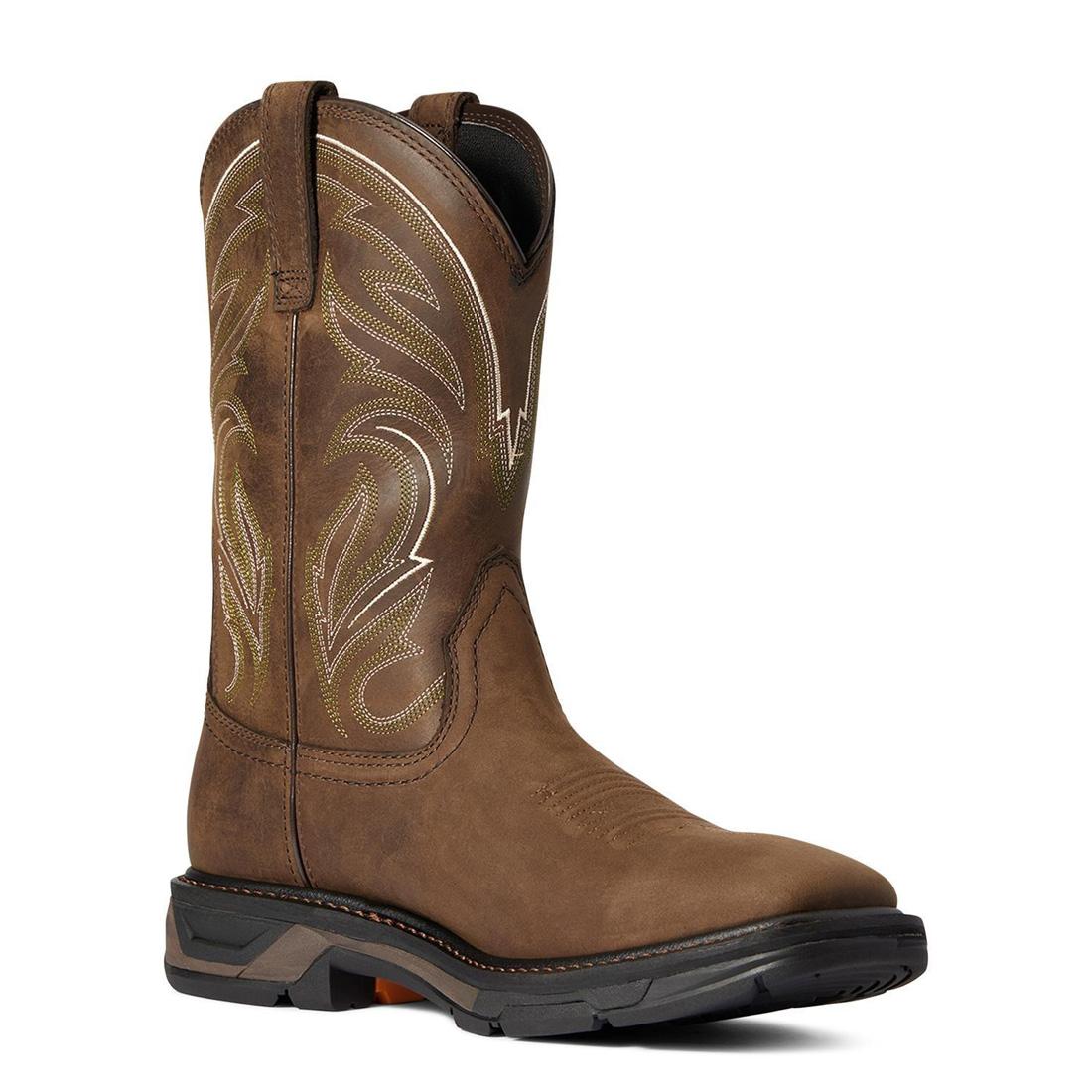 WorkHog XT Cottonwood Work Boot Distressed Brown - Image 2