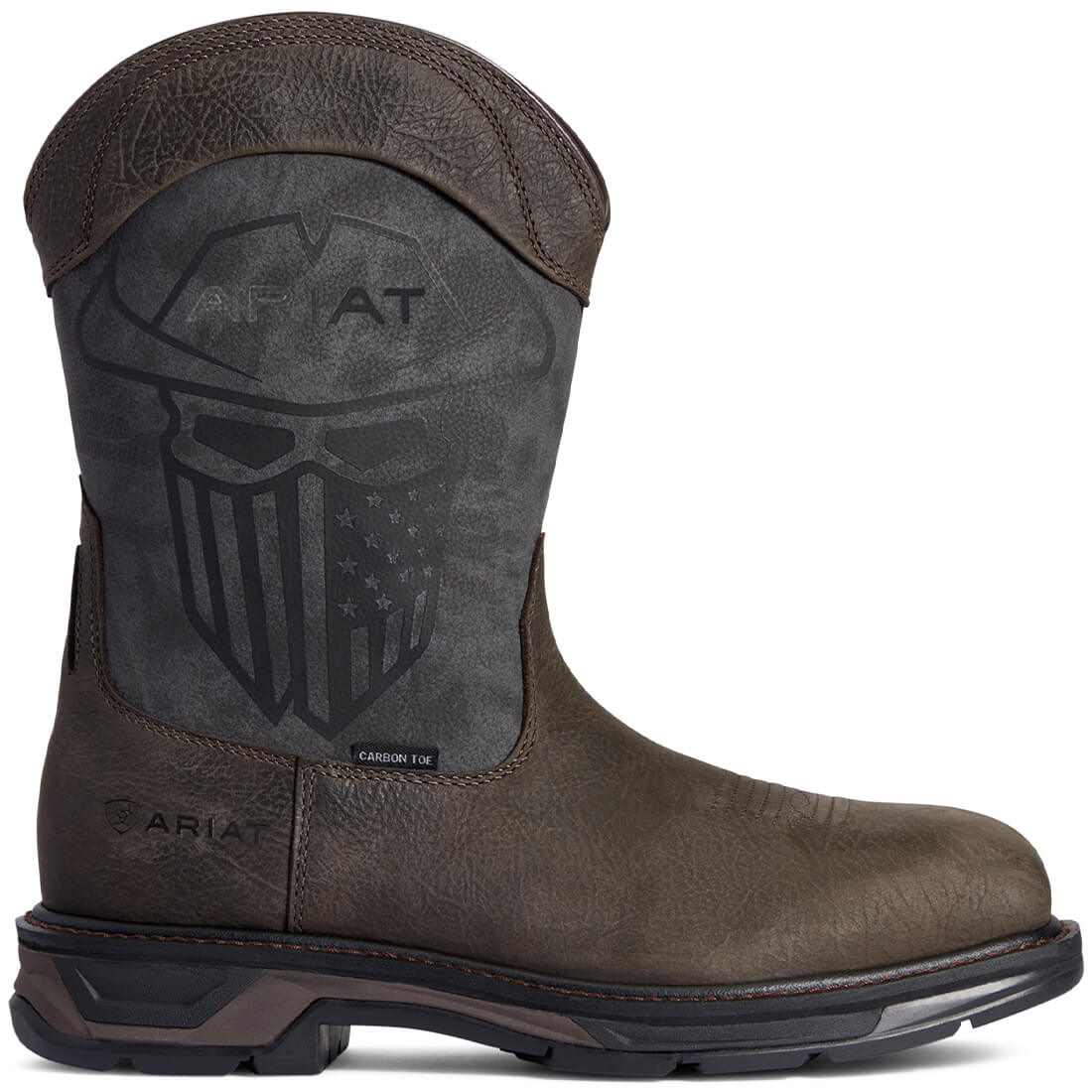 WorkHog XT Incognito Carbon Toe Work Boot Iron Coffee