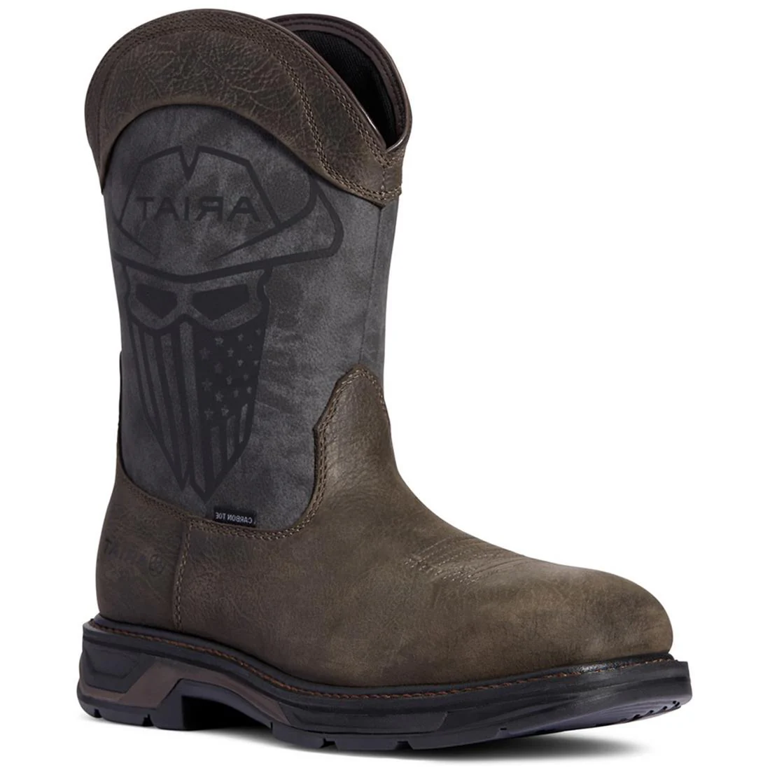 WorkHog XT Incognito Carbon Toe Work Boot Iron Coffee - Image 2