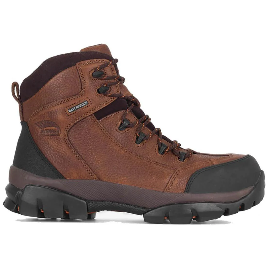 6" Waterproof Composite Toe Work Boots – Brown