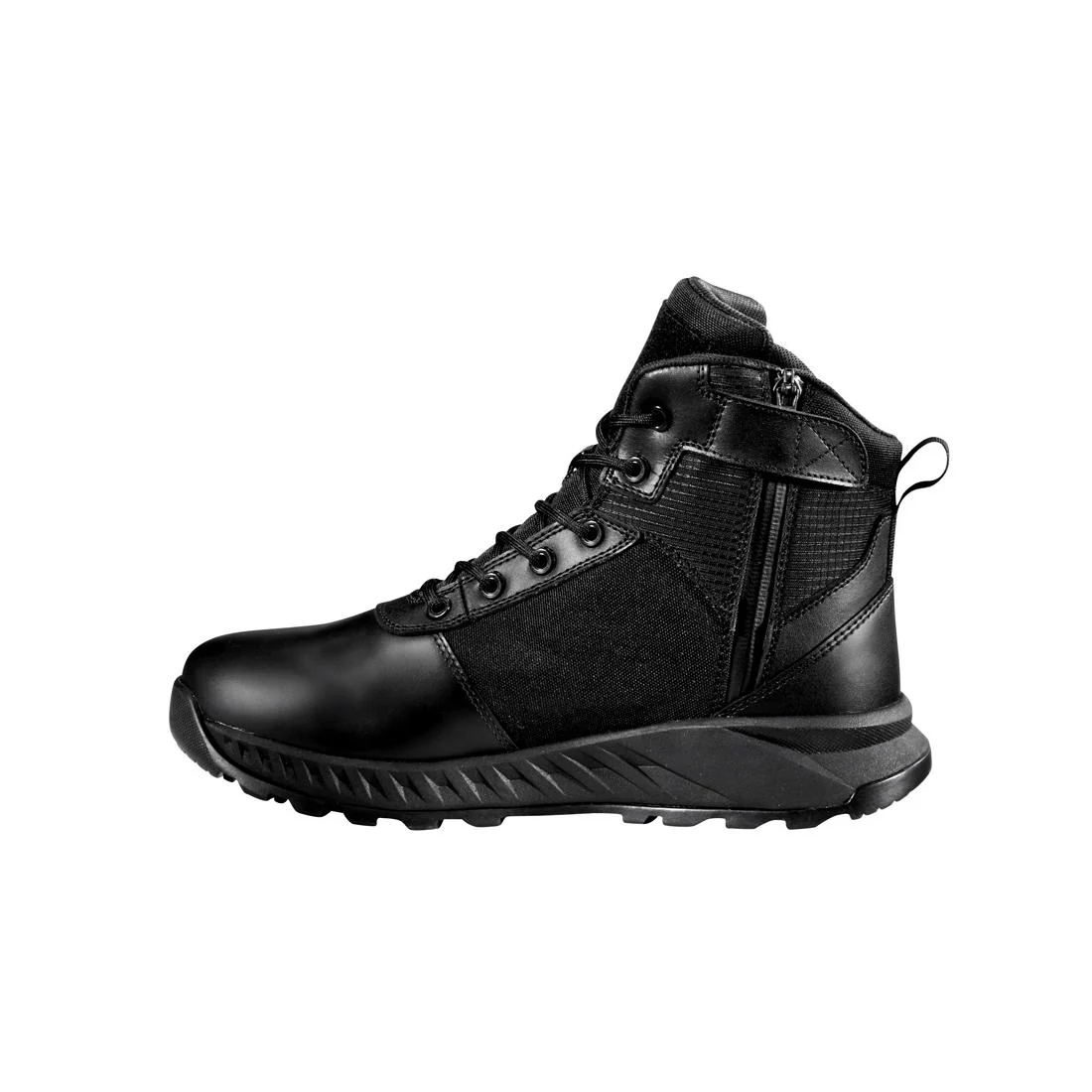Black Diamond 6" Waterproof Side Zip Tactical Work Boot Black - Image 6