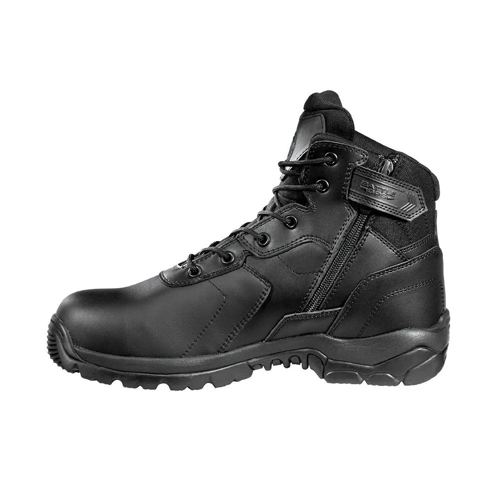 Black Diamond 6" Side Zip Waterproof Tactical Boot Black - Image 6