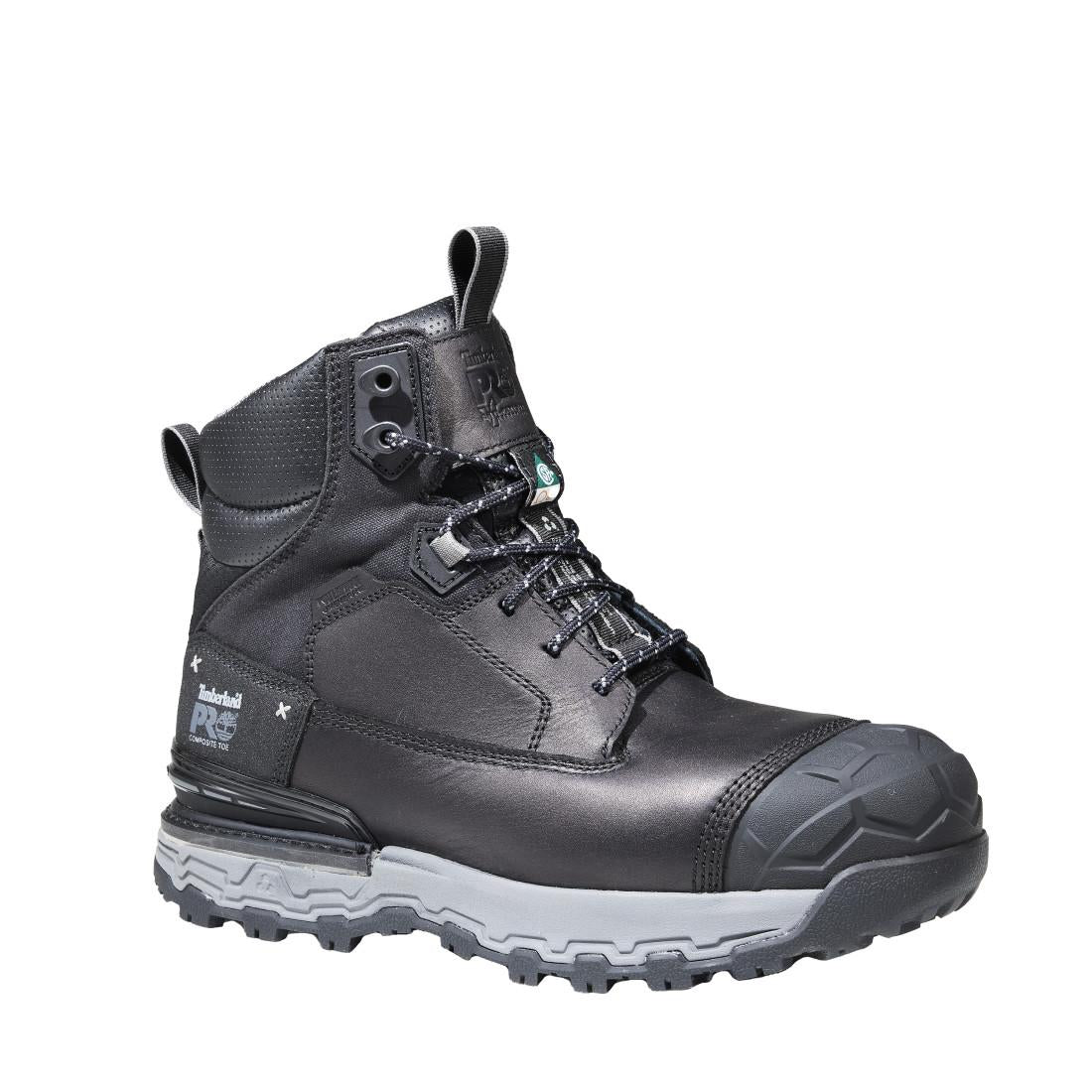 Boondock Ultralight 6 Inch Composite Toe Waterproof CSA Work Boots Black - Image 2