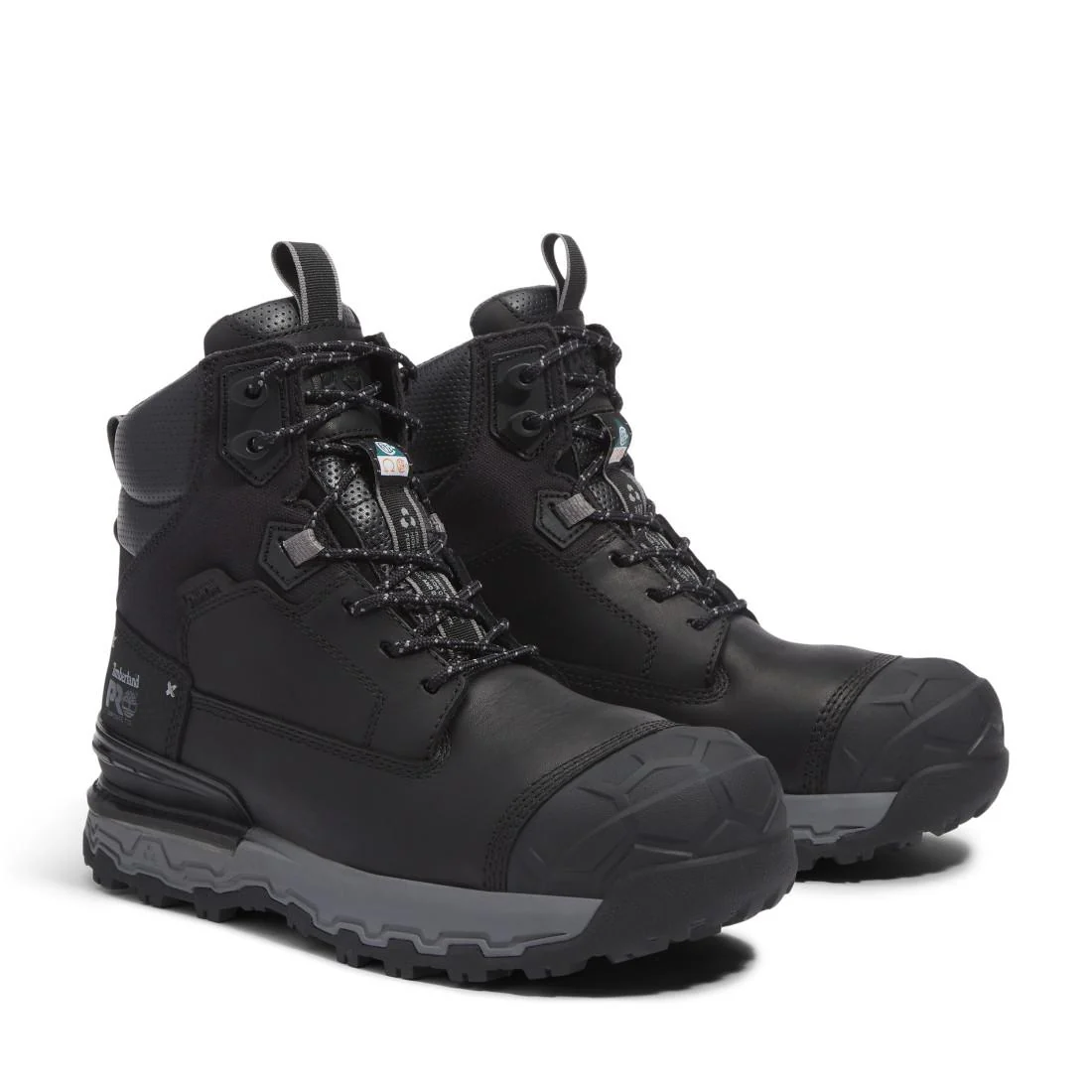 Boondock Ultralight 6 Inch Composite Toe Waterproof CSA Work Boots Black - Image 4