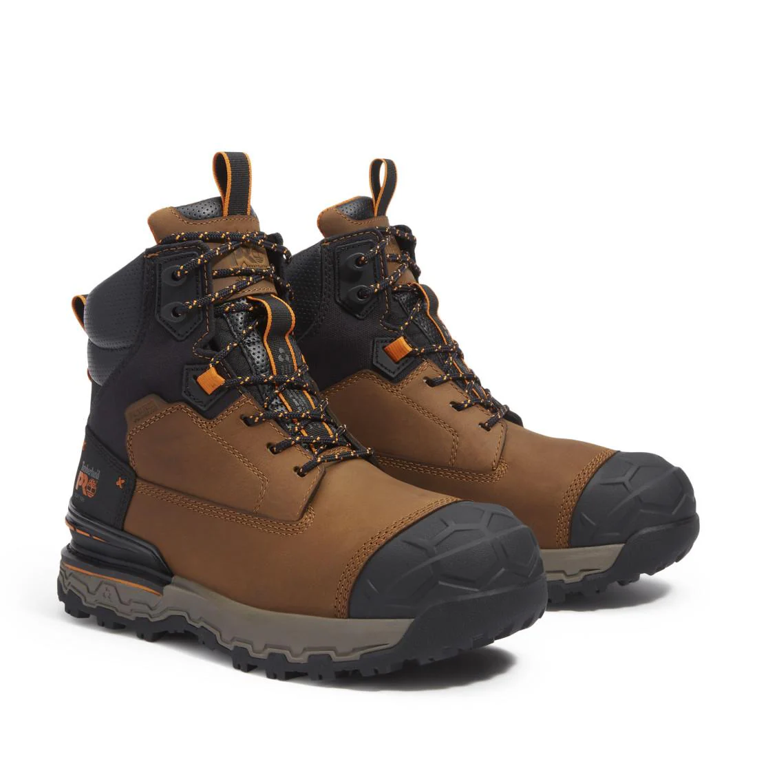 Boondock Ultralight 6 Inch Composite Toe Waterproof Work Boots Brown - Image 4