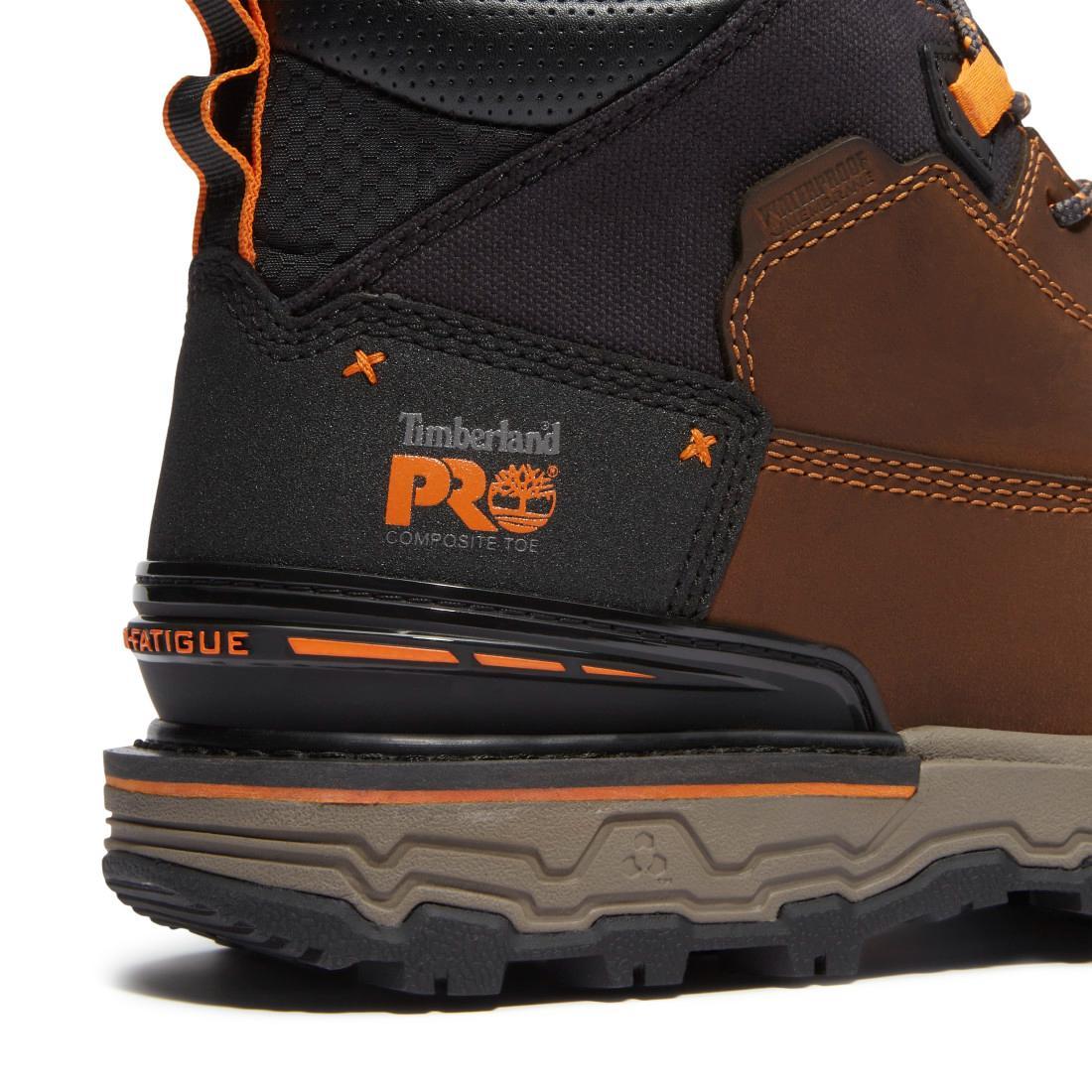 Boondock Ultralight 6 Inch Composite Toe Waterproof Work Boots Brown - Image 6