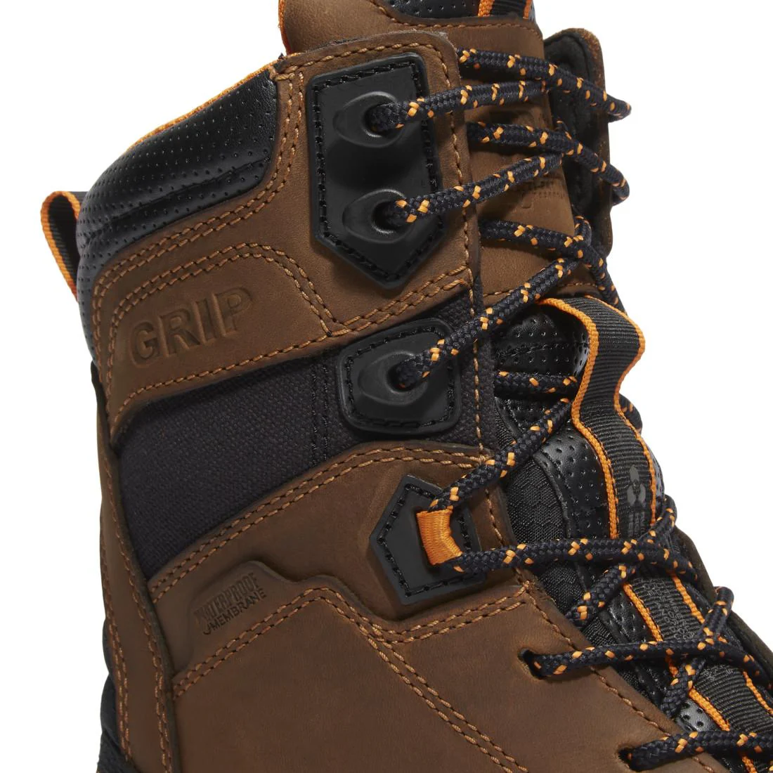 Boondock Ultralight 8 Inch Composite Toe Waterproof Work Boots Brown - Image 6