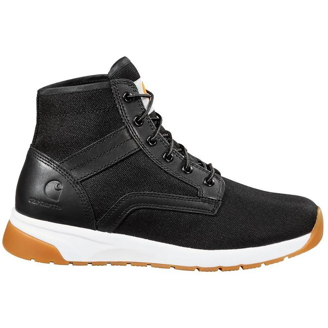 5" Force Nano-Toe Lightweight Work Boot Black/White