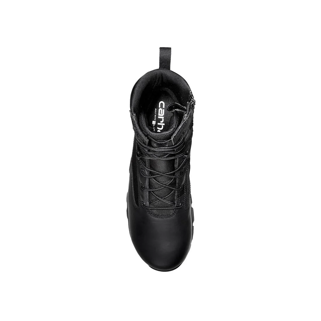 8" Gilmore Waterproof Side Zip Nano Toe Work Boot Black - Image 8