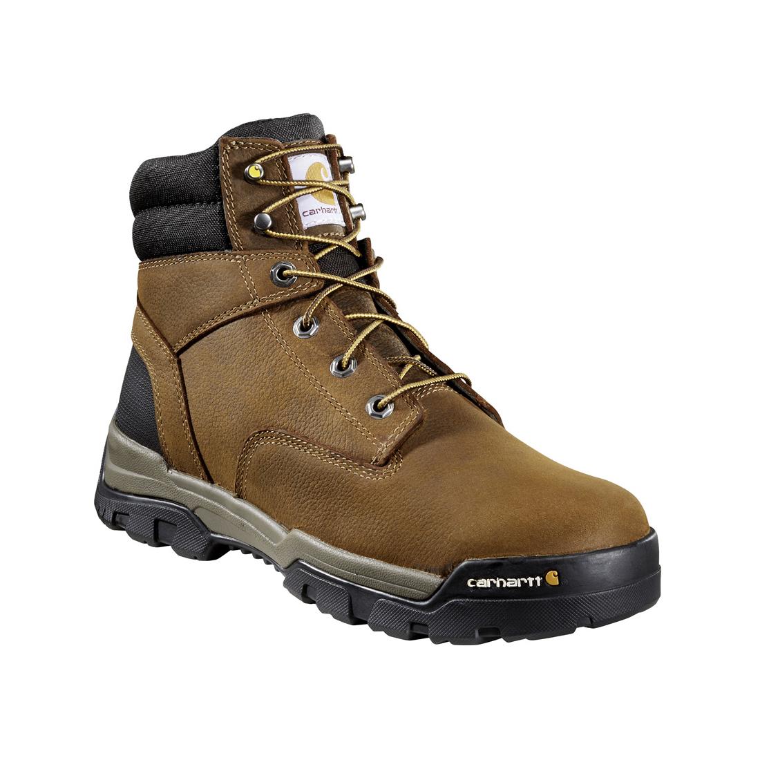 6" Ground Force Waterproof Composite Toe Work Boot Brown - Image 2