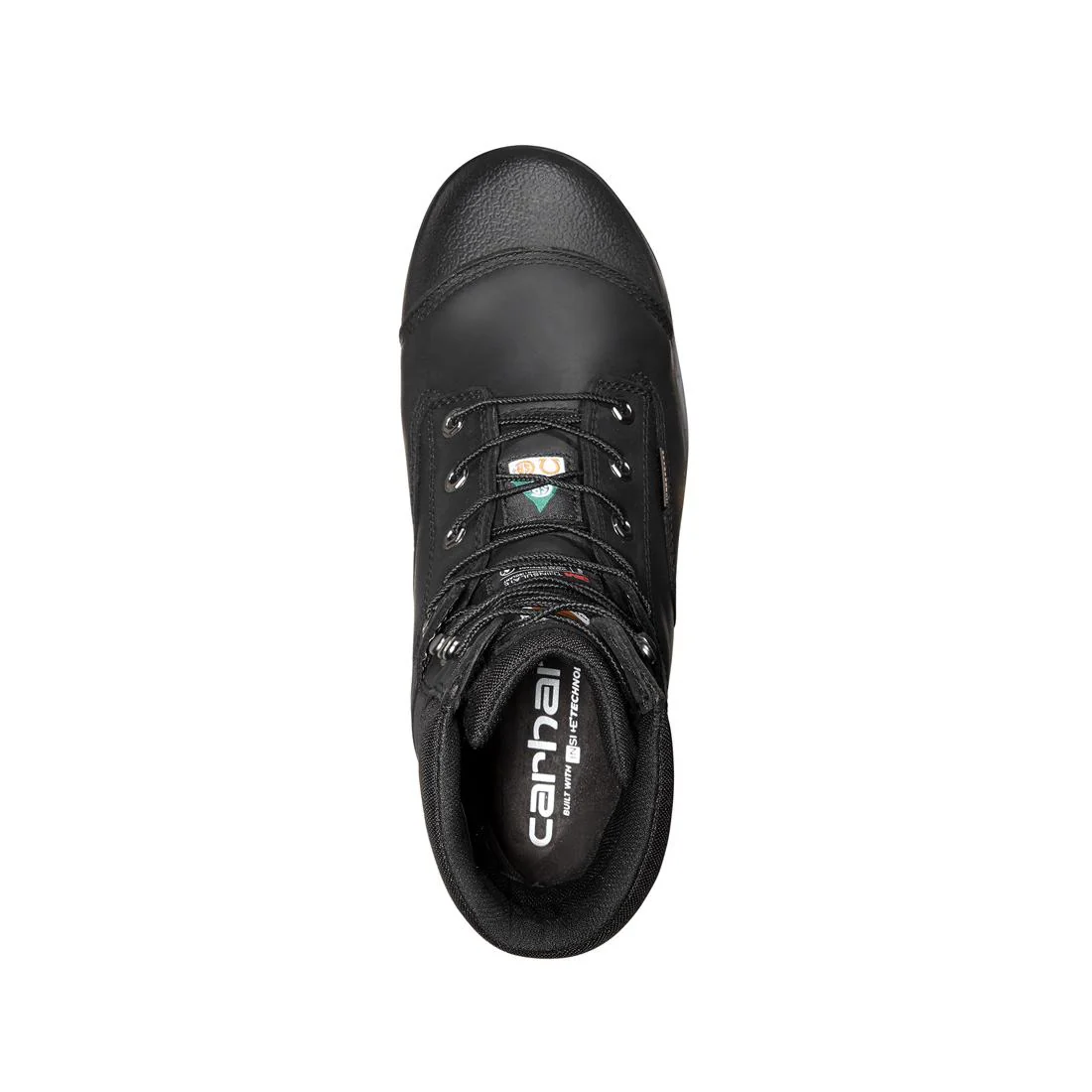 8" Ground Force Waterproof Insulated PR Composite Toe Work Boot Black - Image 8
