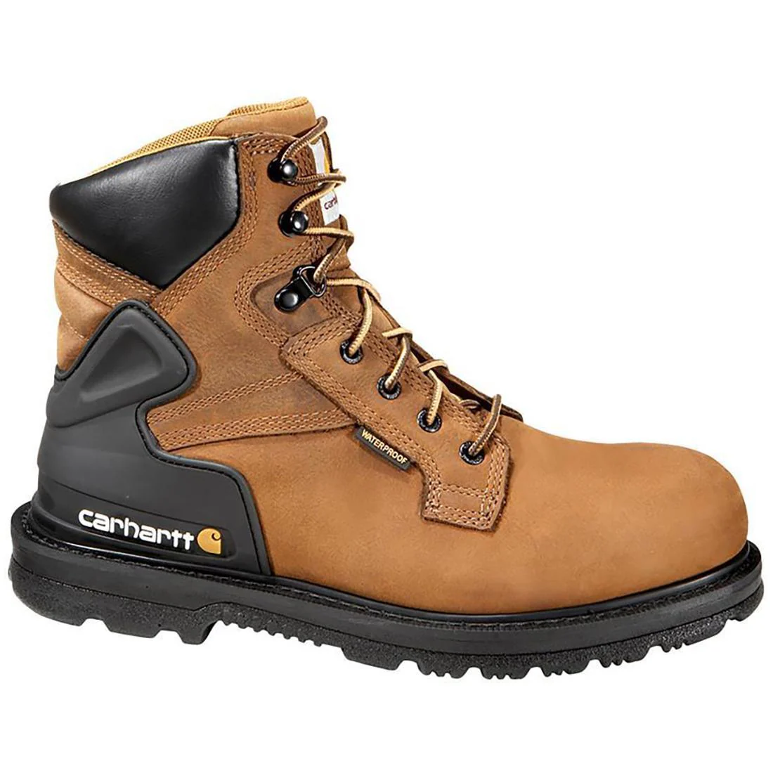 6" Heritage Waterproof Steel Toe Work Boot Brown