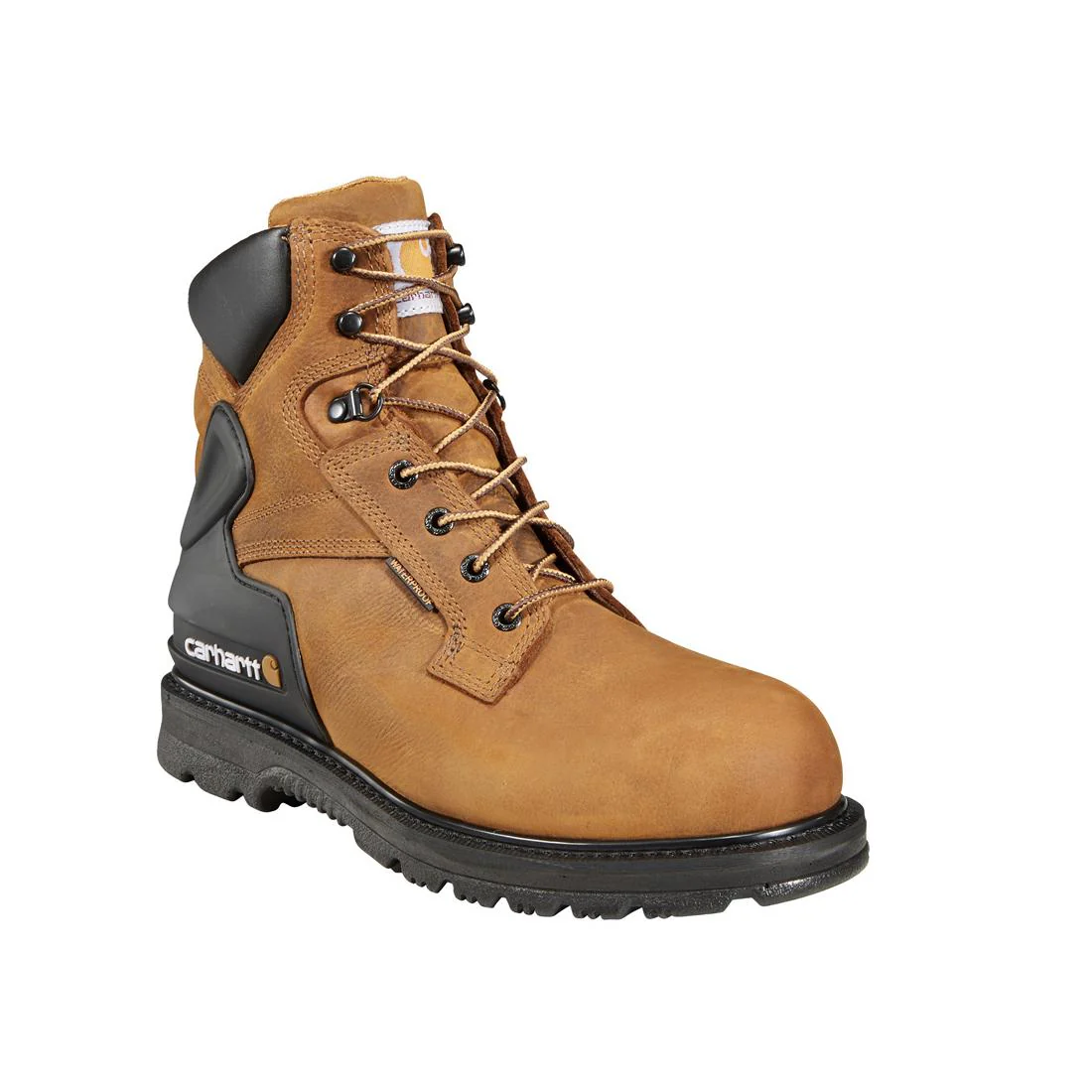 6" Heritage Waterproof Steel Toe Work Boot Brown - Image 2