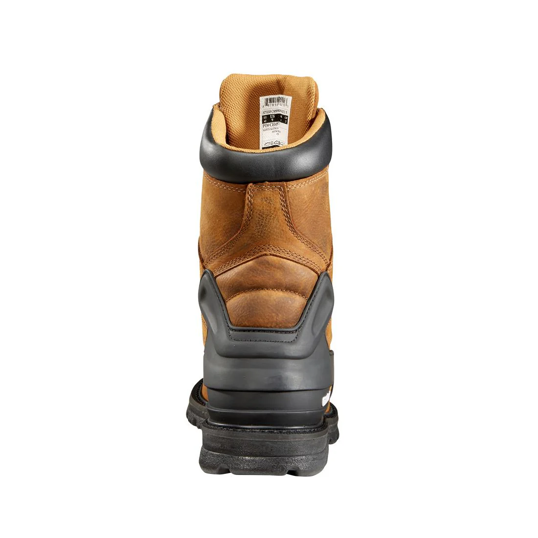8" Heritage Waterproof Steel Toe Work Boot Brown - Image 4